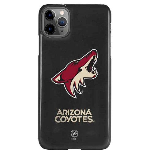 NHL Arizona Coyotes Distressed iPhone 11 Pro Max Lite Case