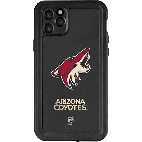 NHL Arizona Coyotes Distressed iPhone 11 Pro Max Waterproof Case