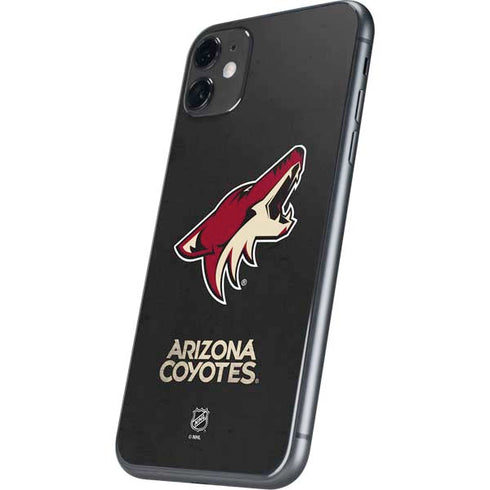 NHL Arizona Coyotes Distressed iPhone 11 Skin