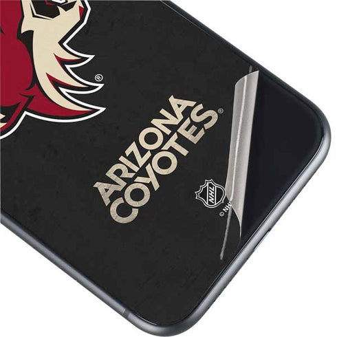 NHL Arizona Coyotes Distressed iPhone 11 Skin