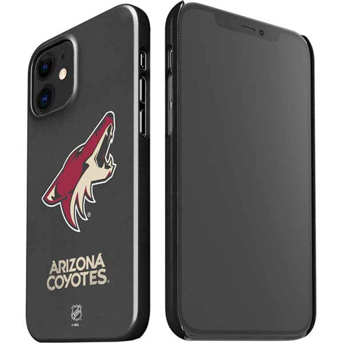 NHL Arizona Coyotes Distressed iPhone 12 Mini Lite Case