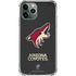 NHL Arizona Coyotes Distressed iPhone 12 Pro Clear Case