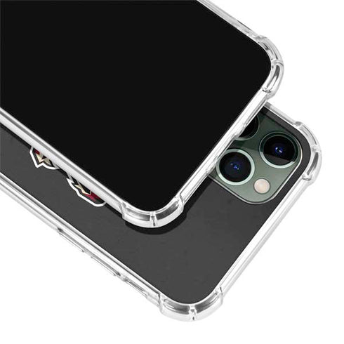 NHL Arizona Coyotes Distressed iPhone 12 Pro Max Clear Case