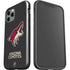 NHL Arizona Coyotes Distressed iPhone 12 Pro Max Impact Case