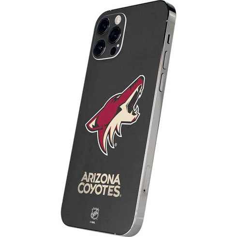 NHL Arizona Coyotes Distressed iPhone 12 Pro Max Skin