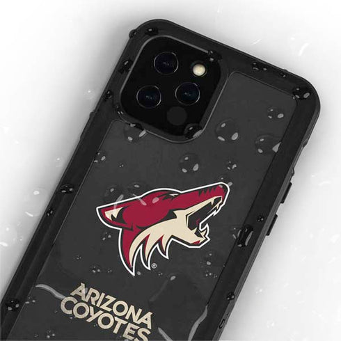 NHL Arizona Coyotes Distressed iPhone 12 Pro Max Waterproof Case
