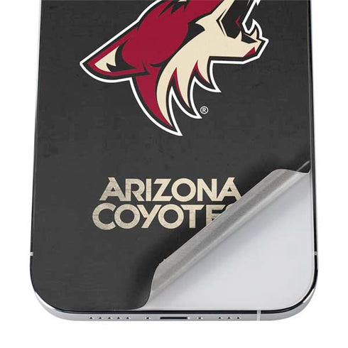 NHL Arizona Coyotes Distressed iPhone 12 Pro Skin