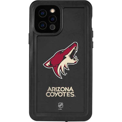 NHL Arizona Coyotes Distressed iPhone 12 Pro Waterproof Case