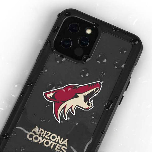 NHL Arizona Coyotes Distressed iPhone 12 Pro Waterproof Case