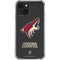 NHL Arizona Coyotes Distressed iPhone 13 Mini Clear Case