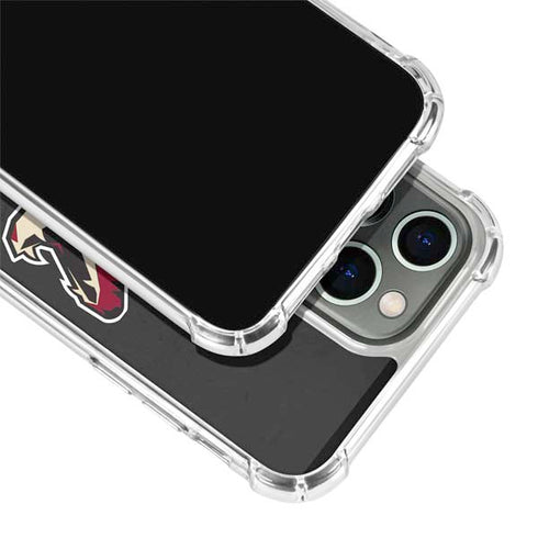 NHL Arizona Coyotes Distressed iPhone 13 Pro Clear Case