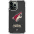 NHL Arizona Coyotes Distressed iPhone 13 Pro Max Clear Case