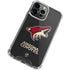 NHL Arizona Coyotes Distressed iPhone 13 Pro Max Clear Case