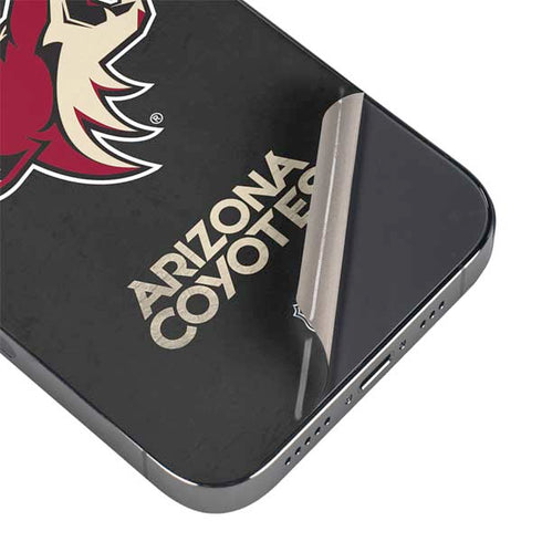 NHL Arizona Coyotes Distressed iPhone 13 Pro Max Skin