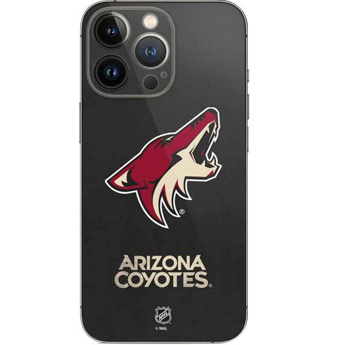 NHL Arizona Coyotes Distressed iPhone 13 Pro Skin