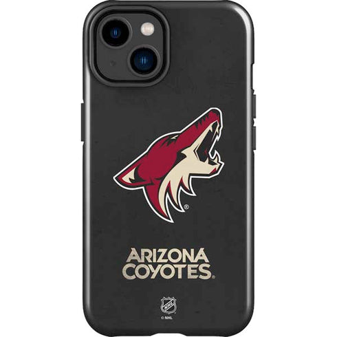 NHL Arizona Coyotes Distressed iPhone 14 Plus Impact Case