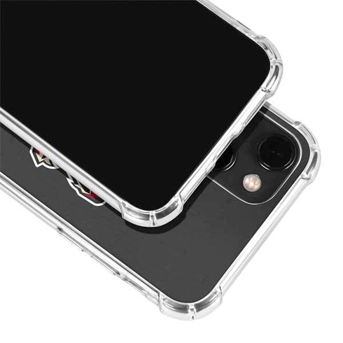 NHL Arizona Coyotes Distressed iPhone 14 Plus Clear Case