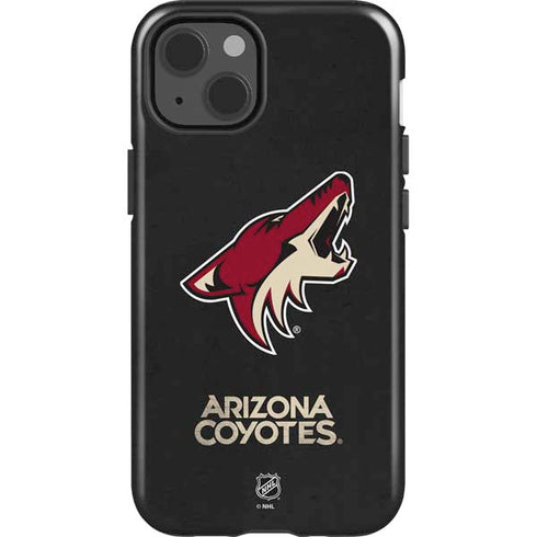 NHL Arizona Coyotes Distressed iPhone 15 Impact Case