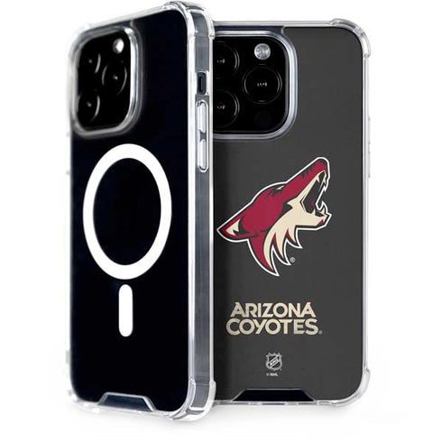 NHL Arizona Coyotes Distressed iPhone 14 Pro MagSafe Case