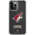 NHL Arizona Coyotes Distressed iPhone 14 Pro Max Clear Case