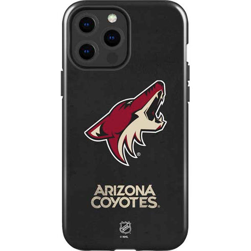 NHL Arizona Coyotes Distressed iPhone 15 Pro Max Impact Case