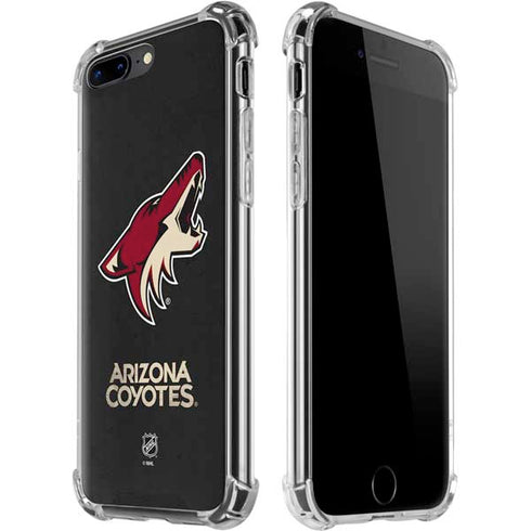 NHL Arizona Coyotes Distressed iPhone 7/8 Plus Clear Case
