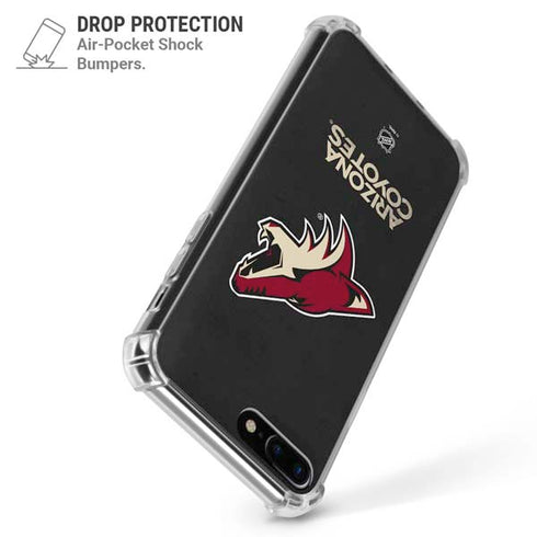 NHL Arizona Coyotes Distressed iPhone 7/8 Plus Clear Case