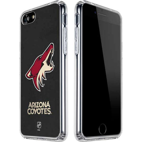 NHL Arizona Coyotes Distressed iPhone SE (2nd & 3rd Gen) Clear Case