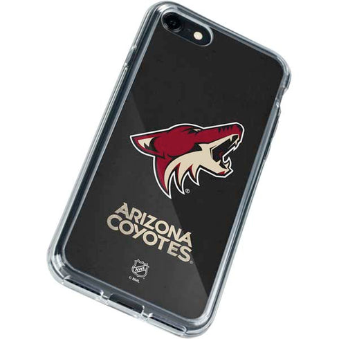 NHL Arizona Coyotes Distressed iPhone SE (2nd & 3rd Gen) Clear Case