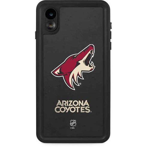 NHL Arizona Coyotes Distressed iPhone XR Waterproof Case