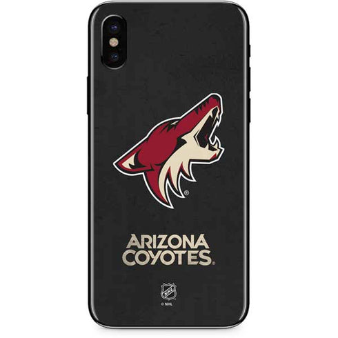 NHL Arizona Coyotes Distressed iPhone XS Max Skin