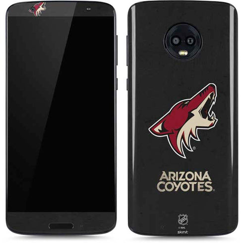 NHL Arizona Coyotes Distressed Moto G6 Skin