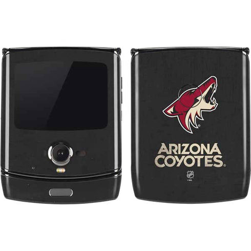 NHL Arizona Coyotes Distressed Motorola RAZR Skin