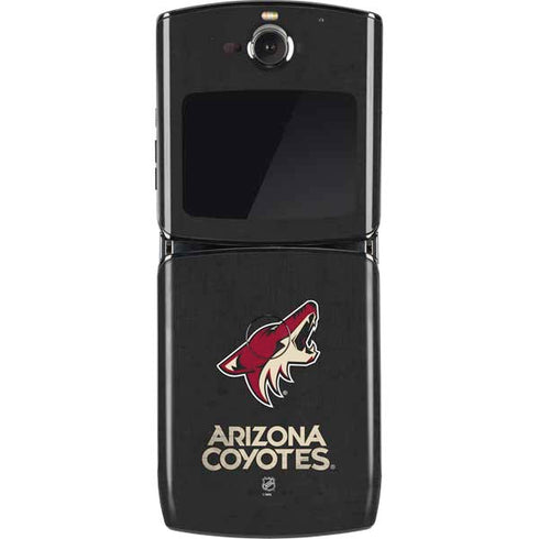 NHL Arizona Coyotes Distressed Motorola RAZR Skin