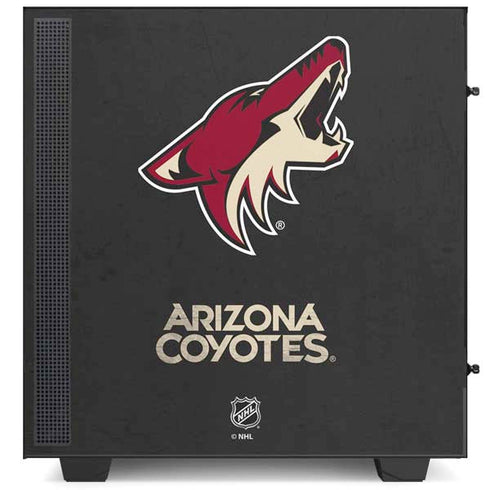 NHL Arizona Coyotes Distressed NZXT H510 Compact ATX Mid-Tower Case Skin