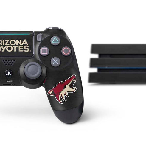 NHL Arizona Coyotes Distressed PS4 Pro Bundle Skin