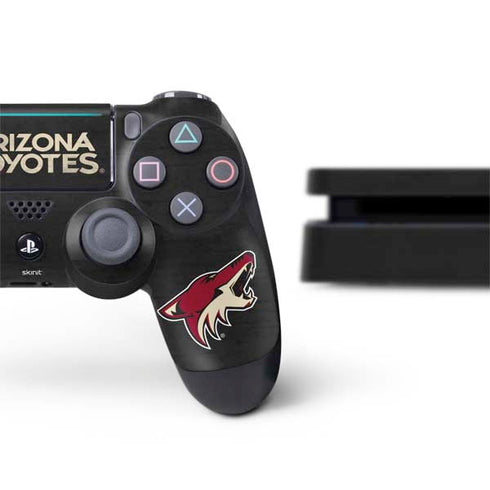 NHL Arizona Coyotes Distressed PS4 Slim Bundle Skin