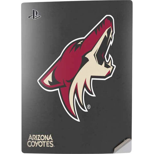NHL Arizona Coyotes Distressed PS5 Digital Edition Console Skin