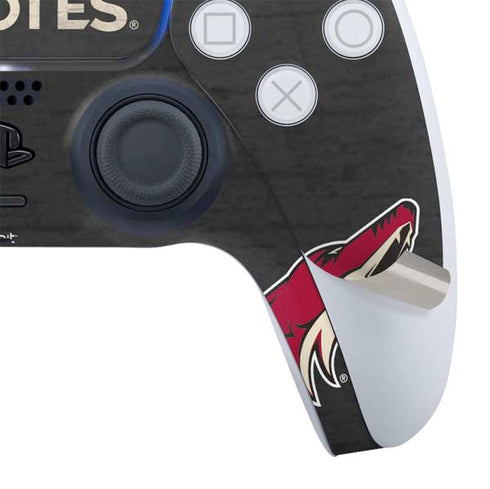 NHL Arizona Coyotes Distressed PS5 Controller Skin