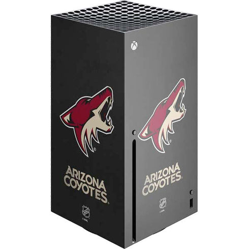 NHL Arizona Coyotes Distressed Xbox Series X Console Skin