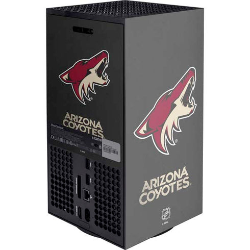 NHL Arizona Coyotes Distressed Xbox Series X Console Skin