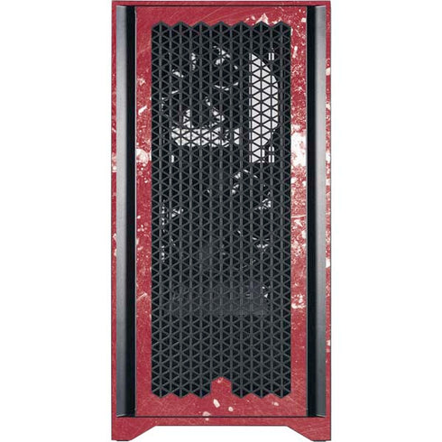 NHL Arizona Coyotes Frozen Corsair 4000D Tempered Glass Mid-Tower ATX Case Skin