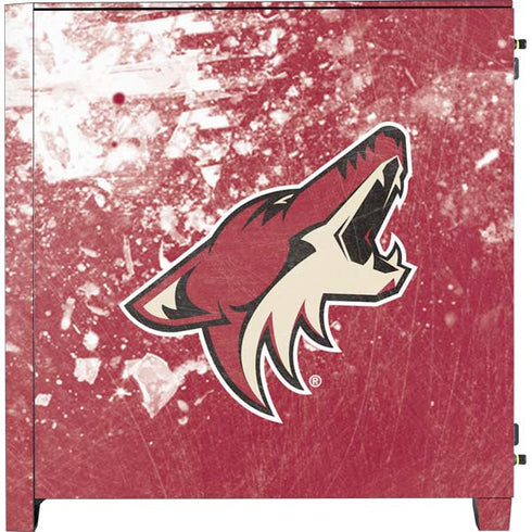NHL Arizona Coyotes Frozen Corsair 4000D Tempered Glass Mid-Tower ATX Case Skin