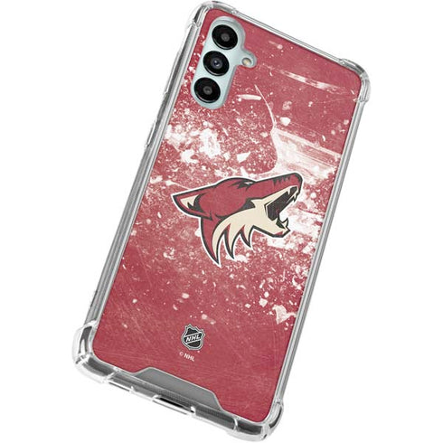 NHL Arizona Coyotes Frozen Galaxy A15 5G Clear Case