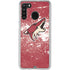 NHL Arizona Coyotes Frozen Galaxy A21 Clear Case