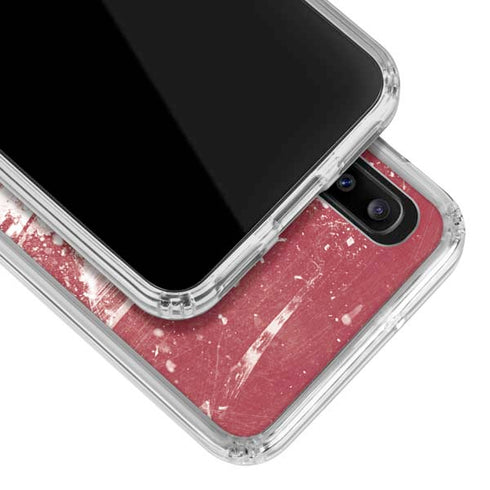 NHL Arizona Coyotes Frozen Galaxy A30 Clear Case