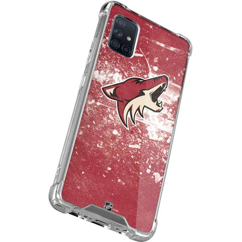 NHL Arizona Coyotes Frozen Galaxy A51 5G Clear Case
