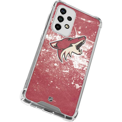 NHL Arizona Coyotes Frozen Galaxy A53 5G Clear Case