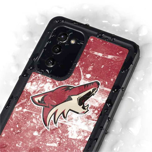 NHL Arizona Coyotes Frozen Galaxy Note20 5G Waterproof Case
