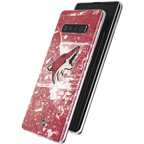 NHL Arizona Coyotes Frozen Galaxy S10 Plus Skin